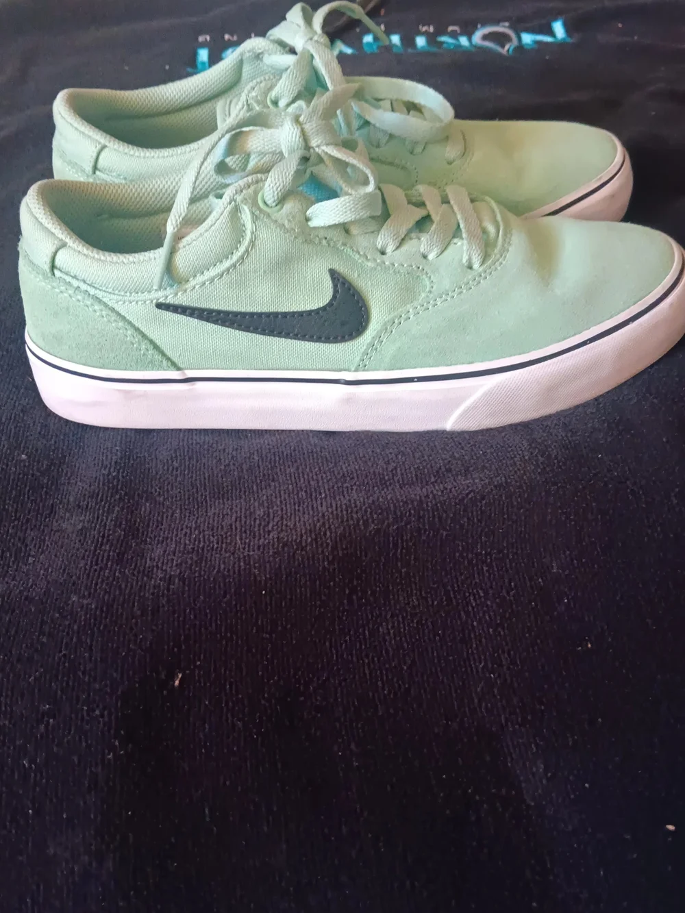 Nike Kids Mint Green Sneakers
